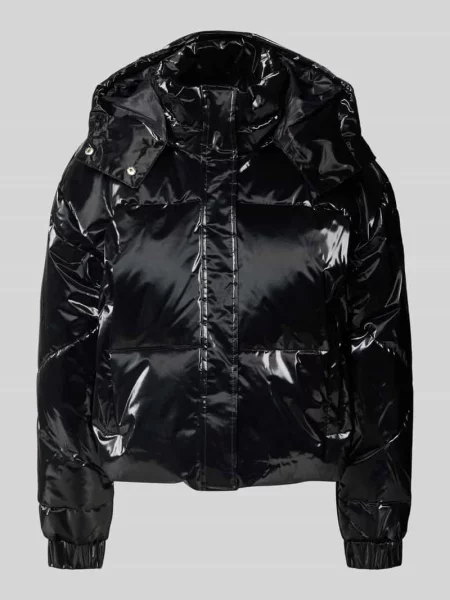 Bomberka z kapturem Ea7 Emporio Armani czarny