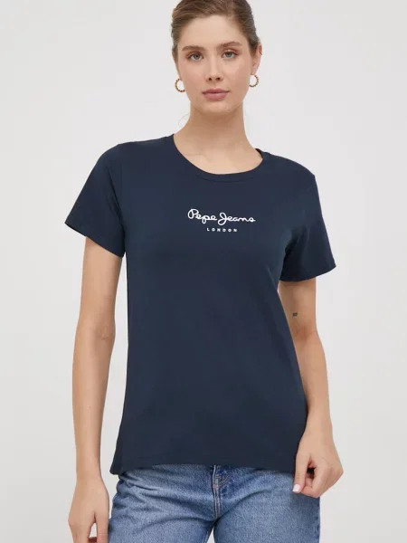 Тениска Pepe Jeans Wendys тъмносиньо