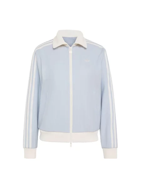 ADIDAS ORIGINALS Φθινοπωρινό και ανοιξιάτικο μπουφάν TRACKTOP OG γαλάζιο λευκό