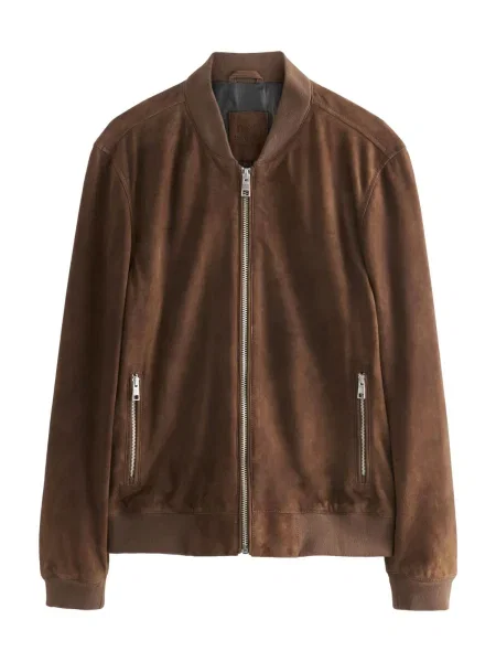 Next Geacă de primăvară-toamnă coniac maro