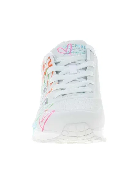 Pantofi Skechers alb