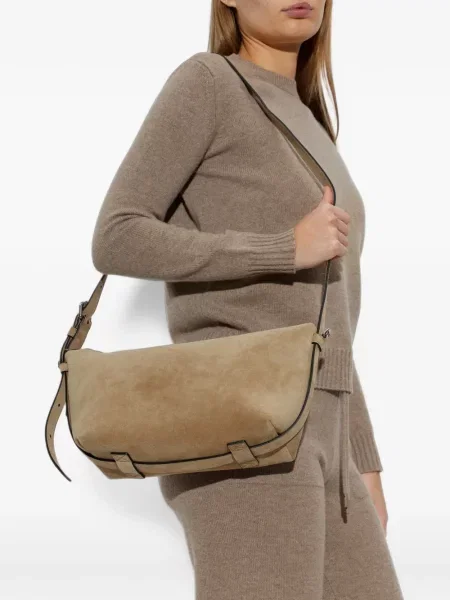 Geantă Moschino din piele de căprioară