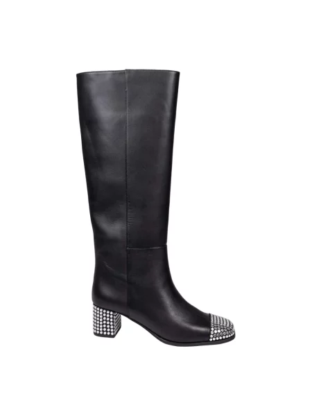 Botki Michael Kors skórzane czarne