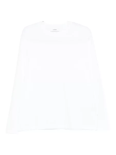 Lung tricou Lardini alb