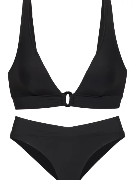LASCANA Costum de baie două piese negru