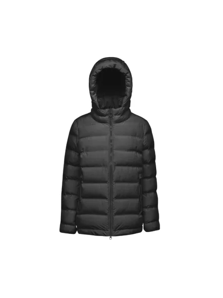Długa parka Geox czarna