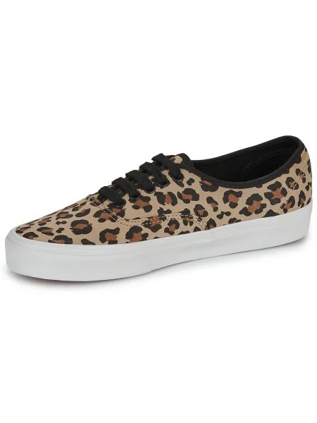 Pantofi Vans cu model leopard maro