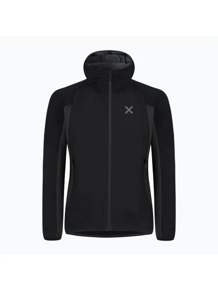 Jachetă pentru bărbați Montura Premium Wind Hoody negru/antracite negru