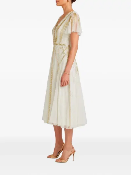 Rochie midi Temperley London alb