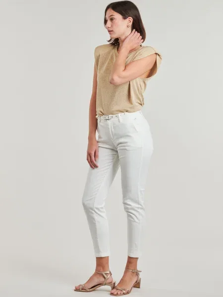 Pantaloni Freeman T.porter alb