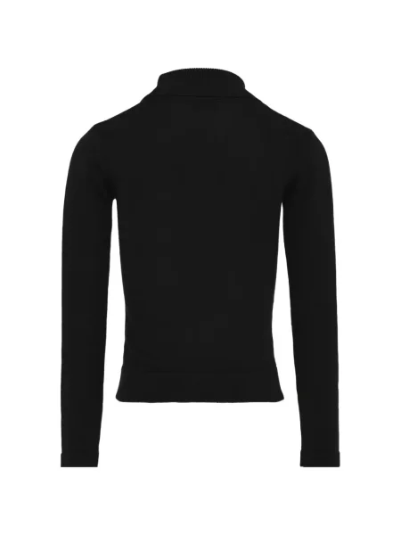 Sweter z golfem dziecięcy Pinko czarny