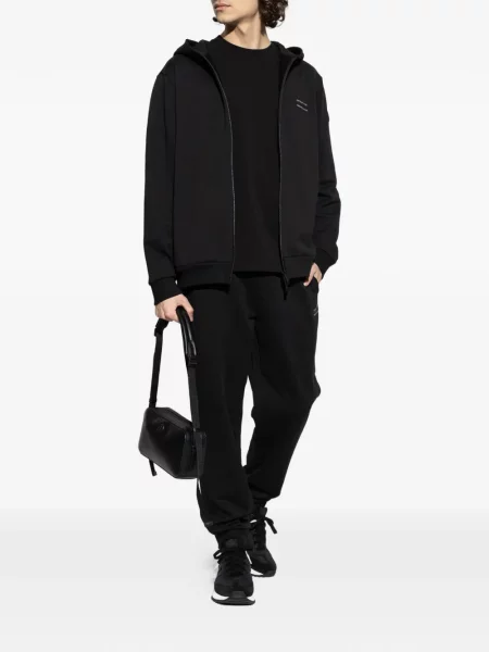 Hanorac cu glugă Moncler negru