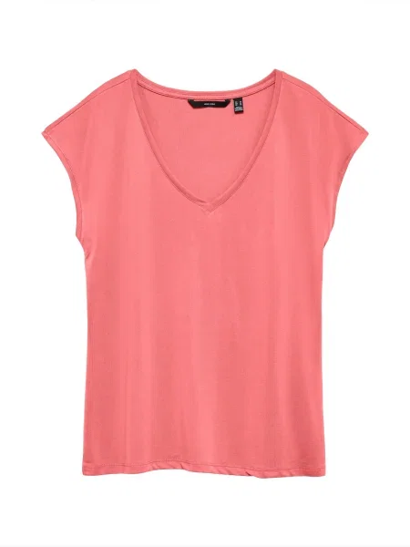 VERO MODA Tricou VMFilli roșu pepene roz