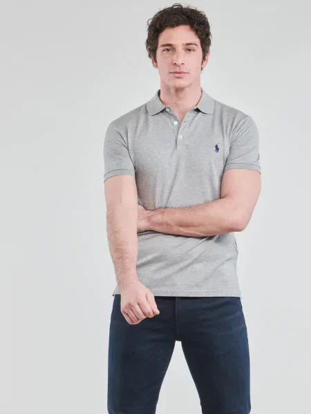 POLO RALPH LAUREN Tenisz póló | pique szürke
