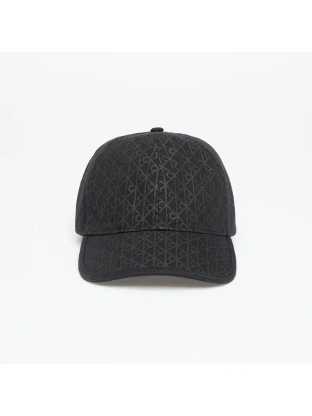 Шапка с козирка Calvin Klein Emblem Print W Leather Patch Cap черен