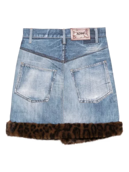 Fustă din denim Andersson Bell albastru