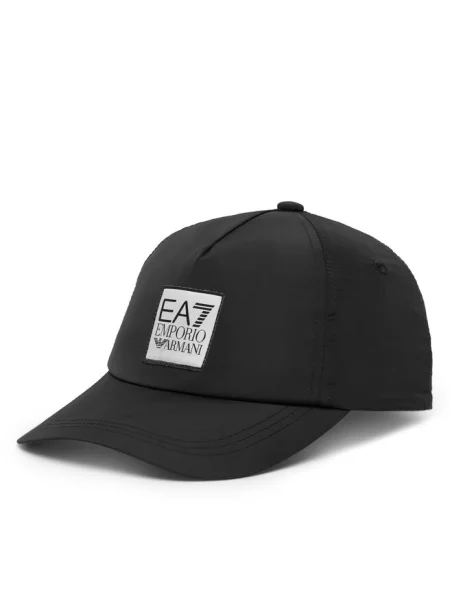 Czapka z daszkiem Emporio Armani czarna