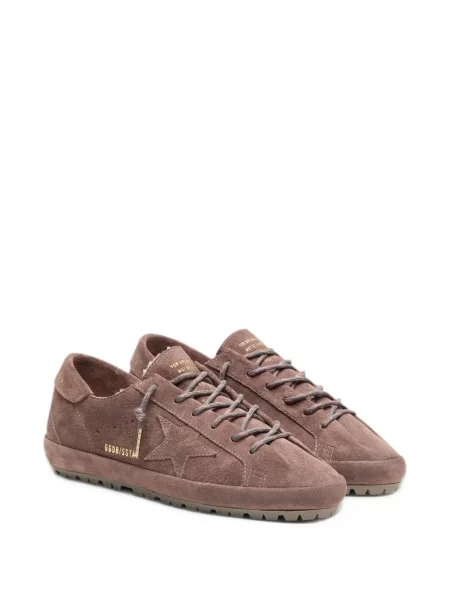 Semišový top Golden Goose hnědý