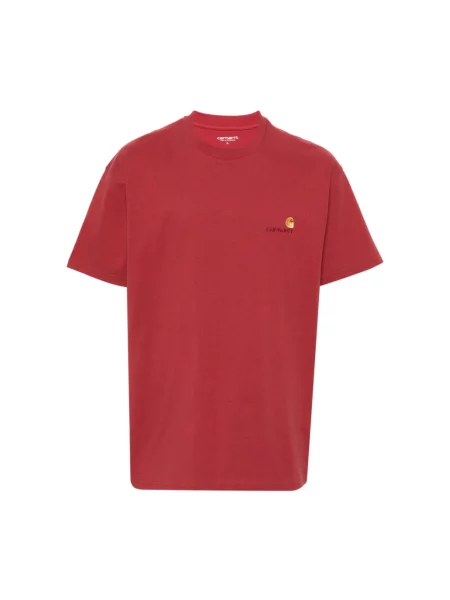 T-shirt z wyhaftowanym logo Carhartt Wip biała