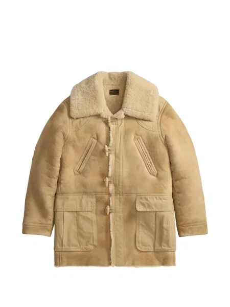 Haină din piele de oaie Ralph Lauren Rrl din piele de oaie