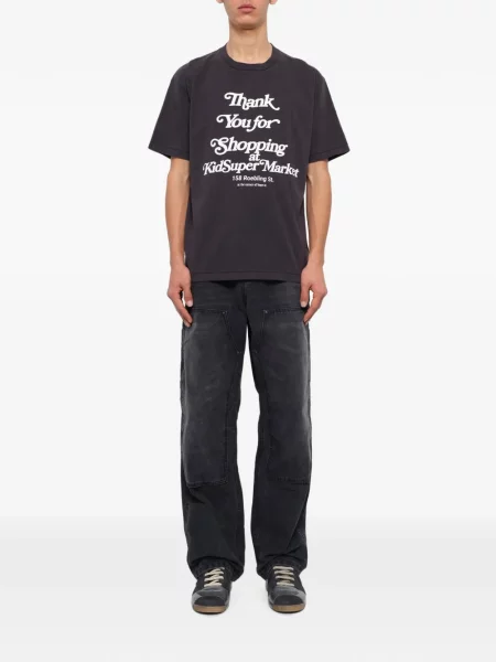 Tricou Kidsuper cu imagine negru