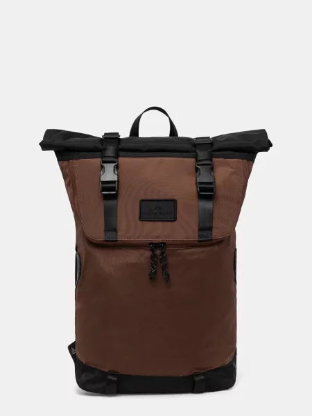 Doughnut plecak Christopher Go Wild duży wzorzysty brązowy