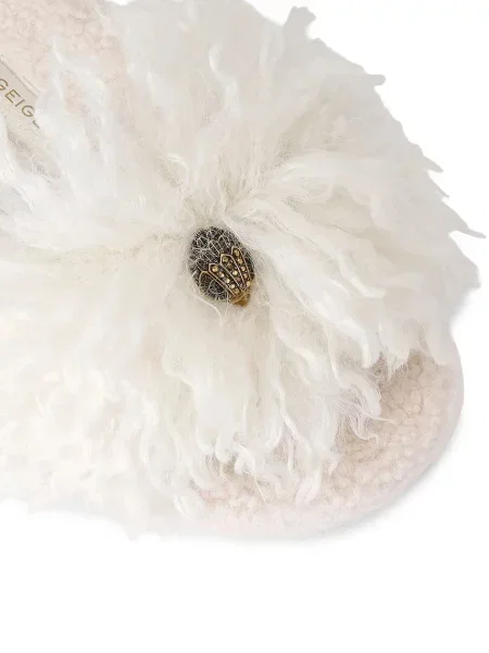 Kurt Geiger Szigetelt otthoni cipő Meena Eagle | shearling bézs