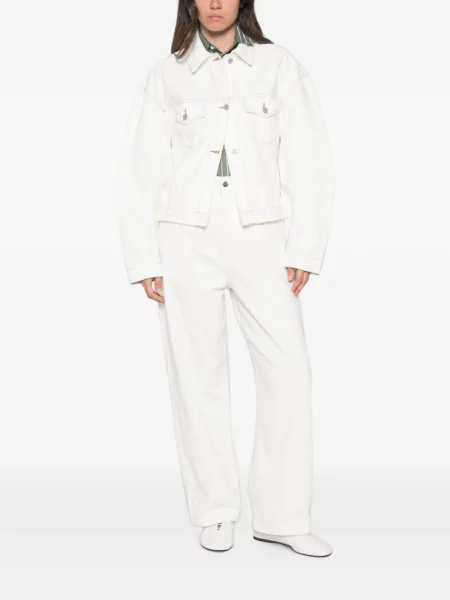 Geacă de blugi Jacquemus alb