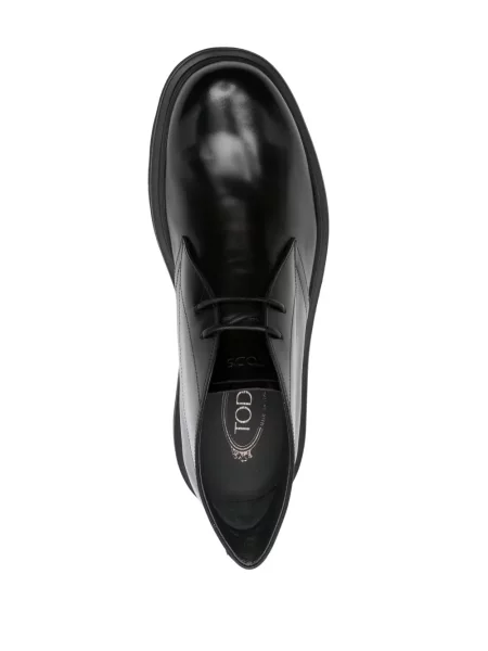 Cizme scurte Tod's din piele negru