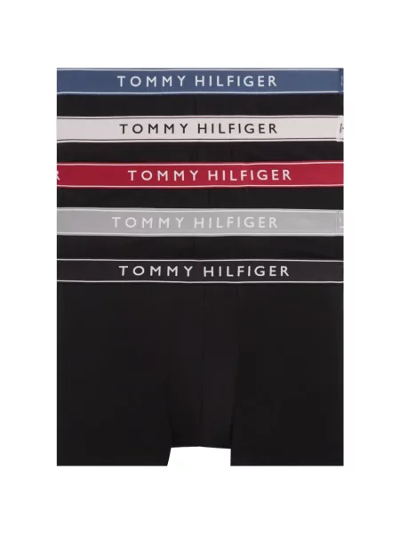 Șosete Tommy Hilfiger cu autograf negru