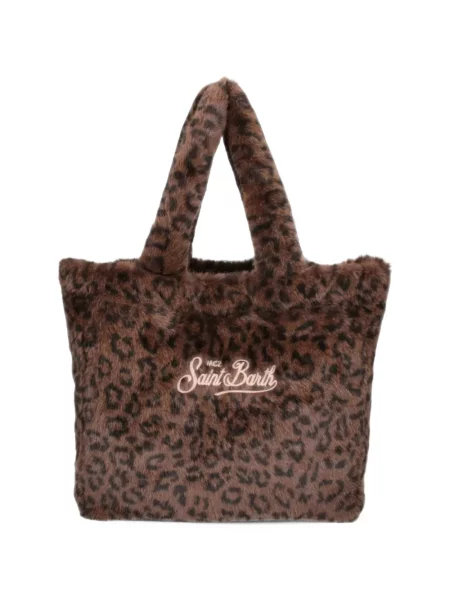 Shopper kabelka Mc2 Saint Barth hnedá