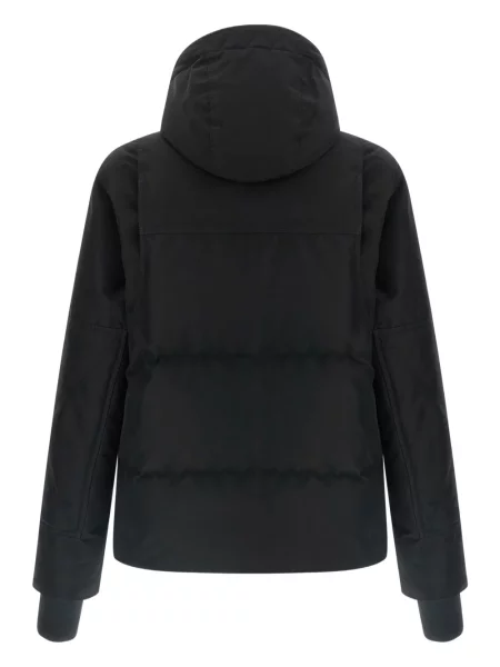Geacă cu puf Moncler Grenoble cu glugă negru