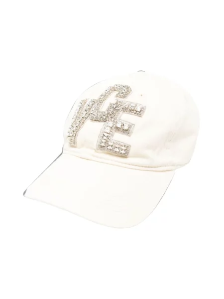 Czapka z daszkiem Golden Goose beżowa