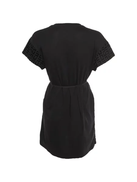 Cu centură rochie mini Elisabetta Franchi negru
