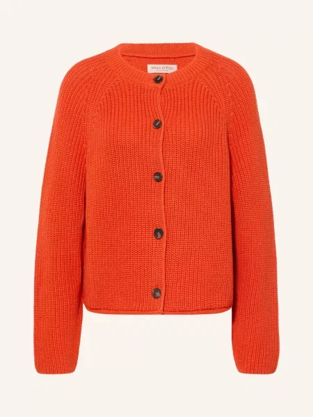 Marc O'polo Kardigan orange pomarańczowy