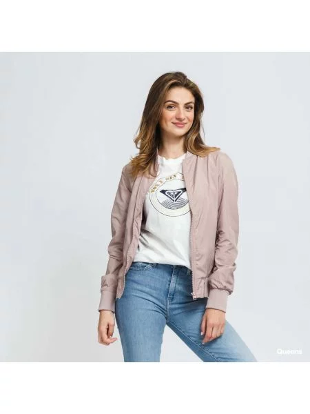 Μπουφάν Urban Classics Ladies Light Bomber Jacket Purple XS μπεζ