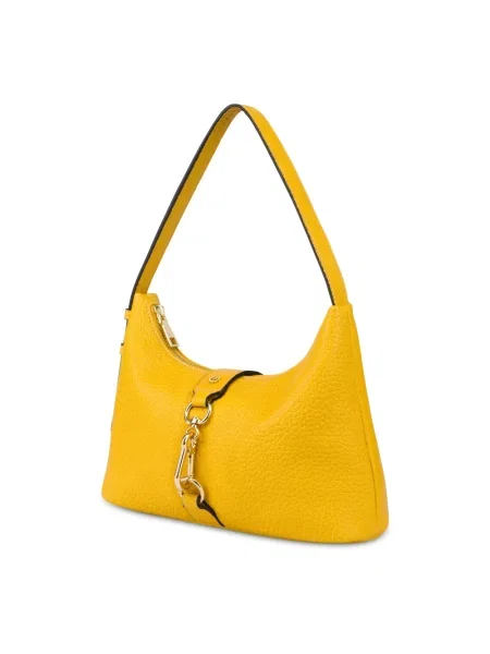 Torebka hobo Pollini żółta