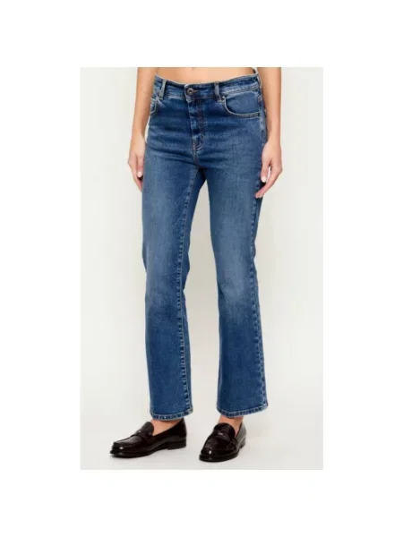 Podróż jeansy Weekend Max Mara niebieskie