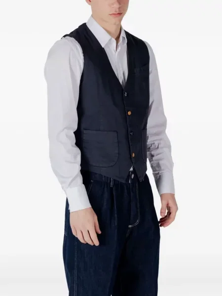 Vestă Gianni Lupo albastru