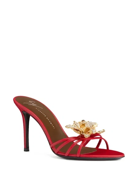 Sandale Giuseppe Zanotti de cristal roșu