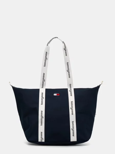 Geantă de mână Tommy Jeans bej