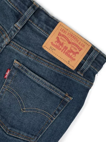 Jeansy straight leg dziecięce Levi's niebieskie