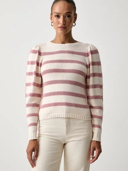 Twinset pulover pentru femei cu lână bej