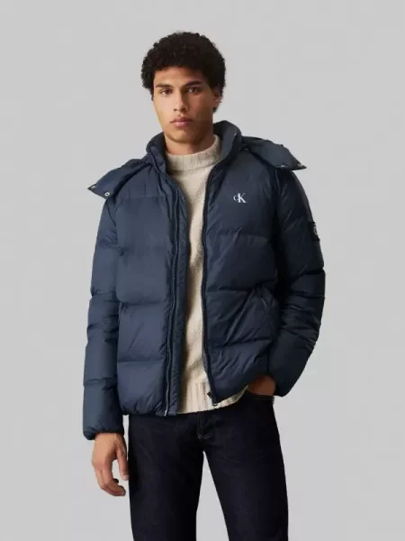 CALVIN KLEIN JEANS De puf geacă kaki