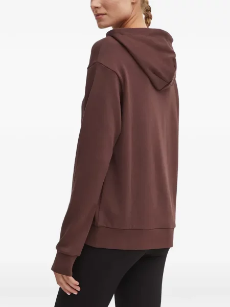 Hanorac cu glugă Ea7 Emporio Armani maro