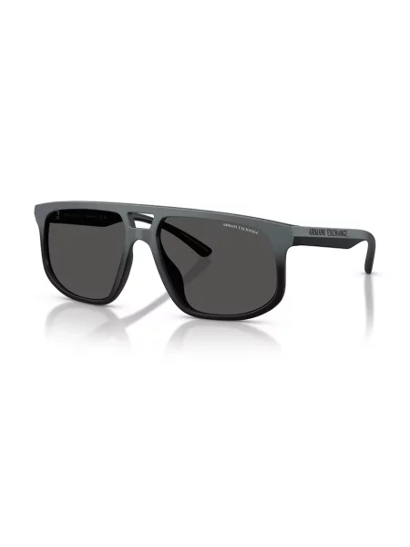 Armani Exchange okulary przeciwsłoneczne szary