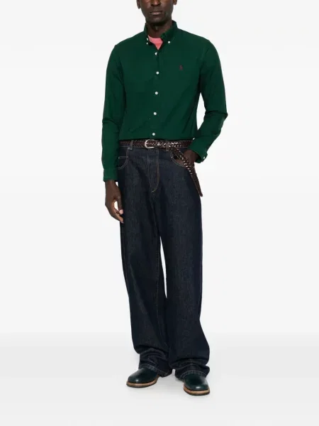 Cămașă Polo Ralph Lauren verde