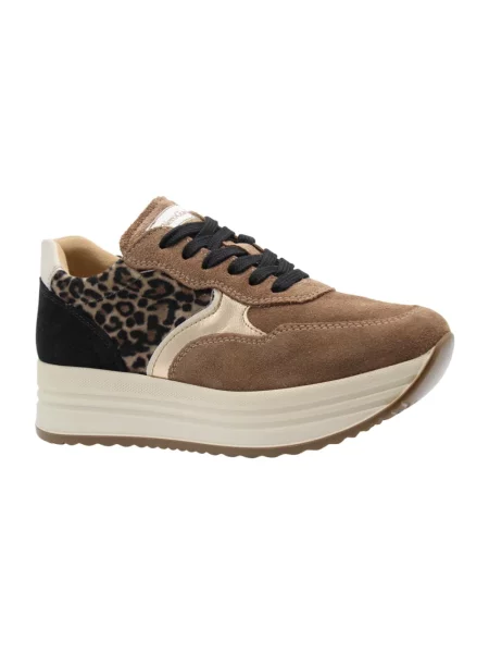 Sneakersy Nerogiardini brązowe