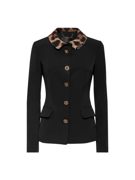 Marynarka Philipp Plein w panterkę czarna