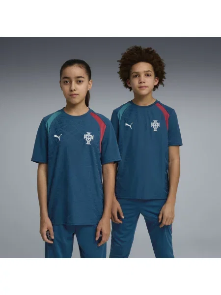 PUMA Młodzieżowa koszulka treningowa Portugalia Akcesoria niebieski